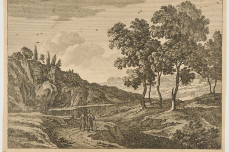 Landscape with Two Figures