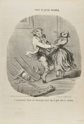 L’Inconvénient d’avoir des domestiques ayant trop de gaité dans le caractère