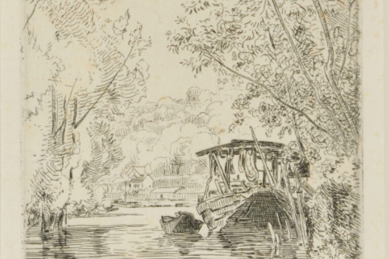 Le Bateau de Teinturier (Bas Meudon)