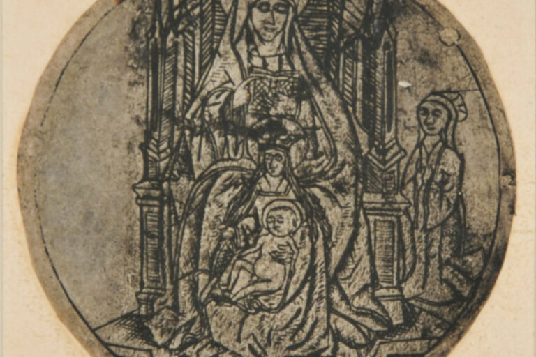 SAINT ANNE, VIRGIN AND CHILD WITH DONOR
