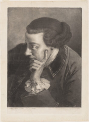 Man Resting His Head on His Hand, Facing Left