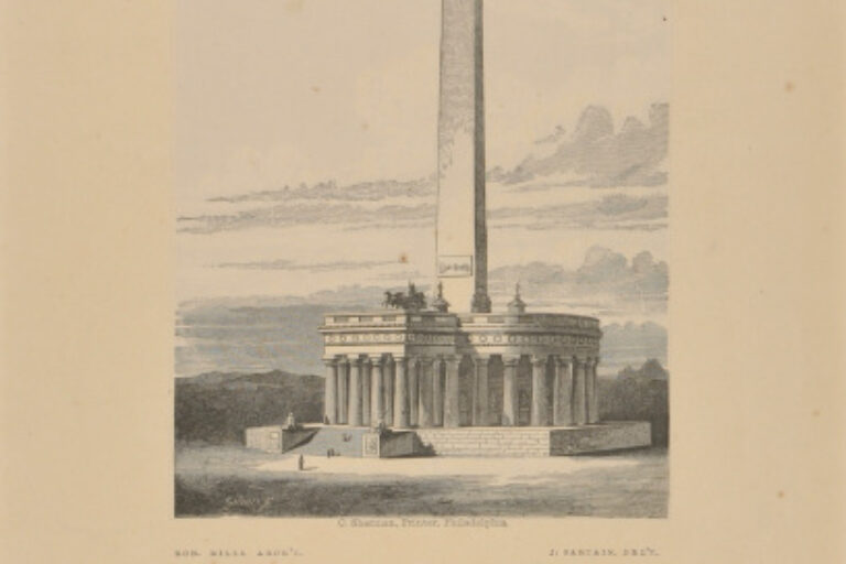 The Washington National Monument, in the City of Washington