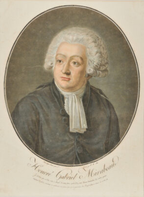Portrait of Honore Gabriel Mirabeau