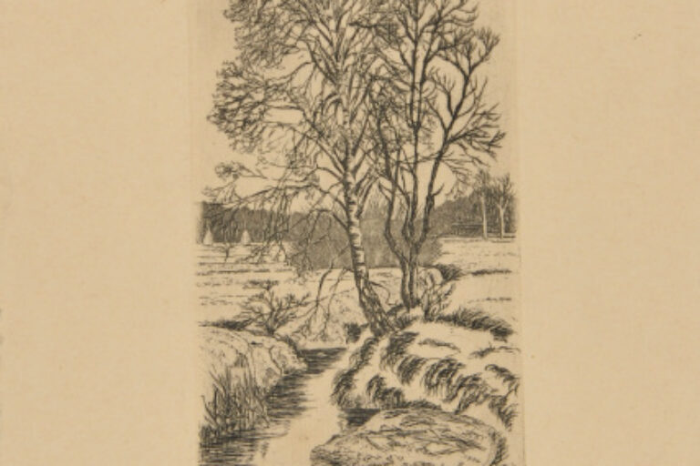 Landscape with Two Trees