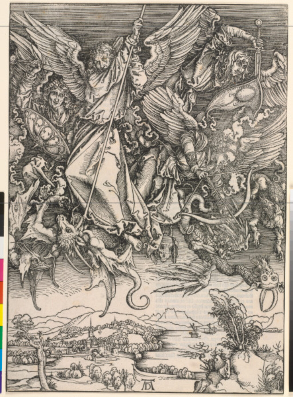 Saint Michael Fighting the Dragon