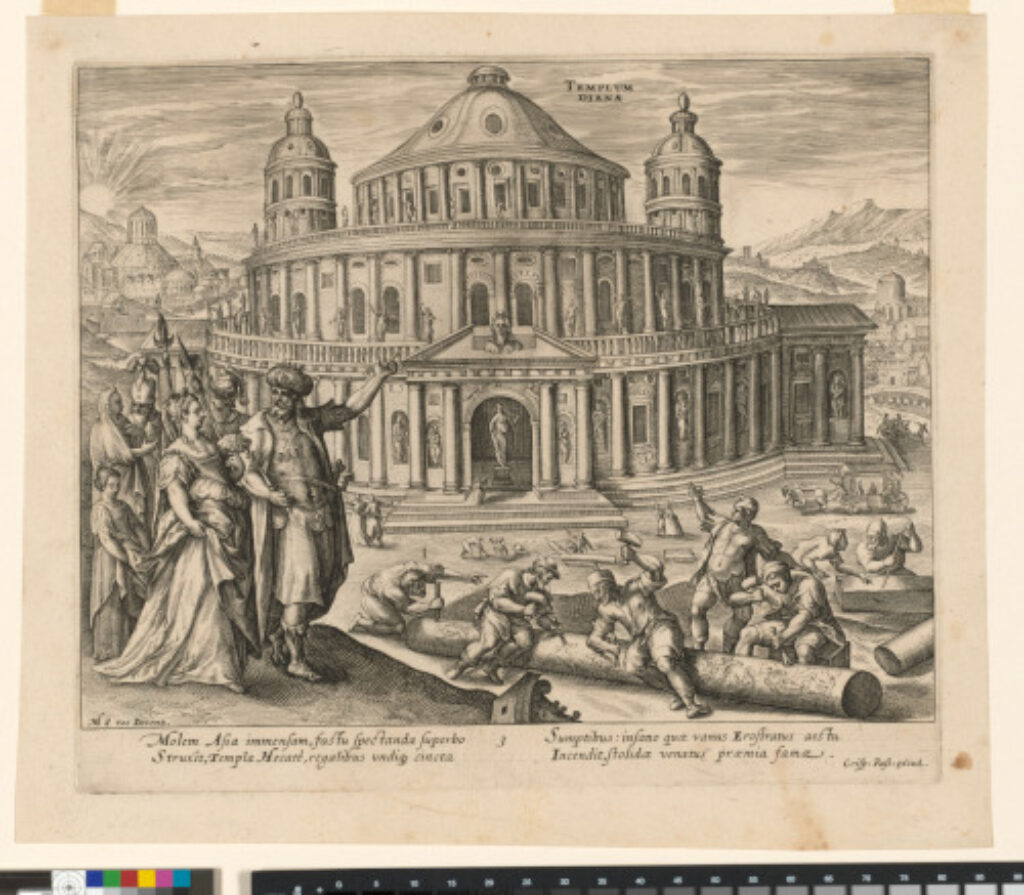 The Temple of Diana at Ephesus