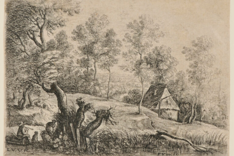 Landscape with a House and a Well