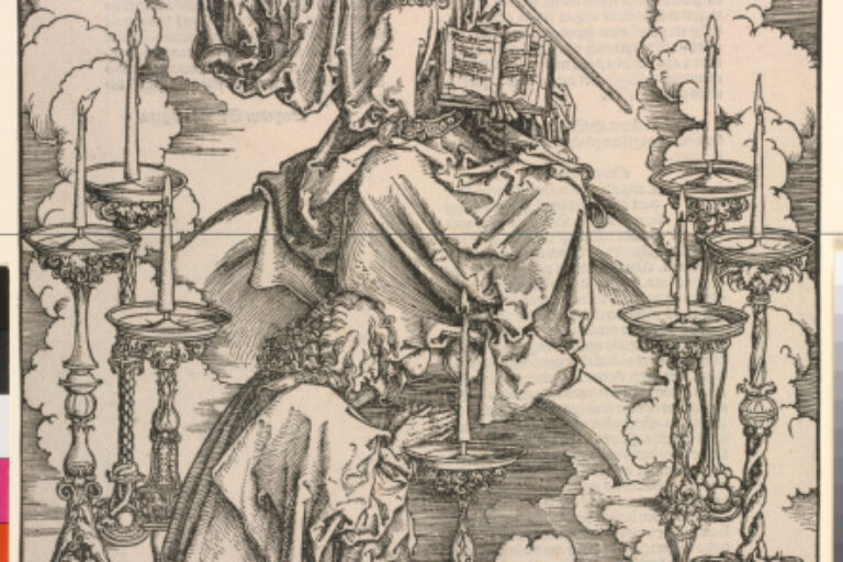 SAINT JOHN'S VISION OF THE SEVEN CANDLESTICKS