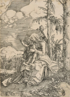 The Virgin with the Blessing Child in a Landscape