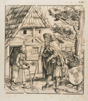 From the series “Images de Saints et Saintes issus de la Famille de L’Empereur Maximilien I”