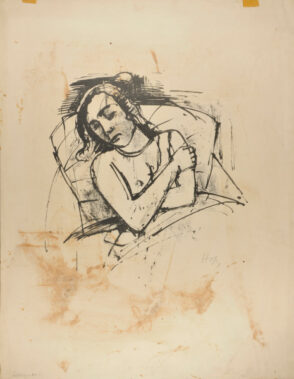 Woman in Bed