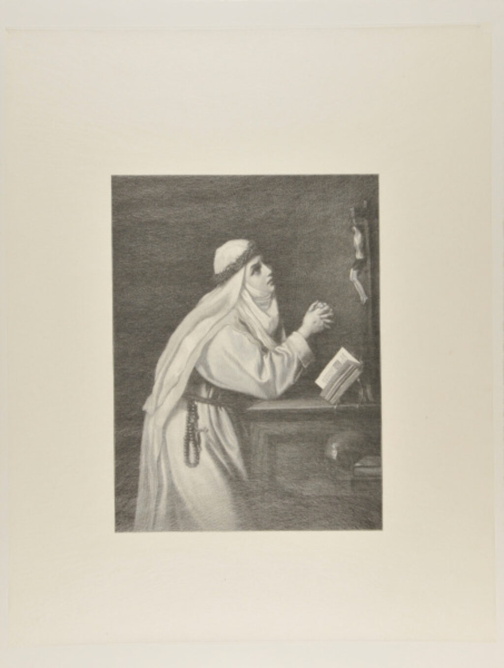 St. Catherine in Prayer