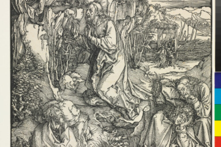 CHRIST ON THE MOUNT OF OLIVES