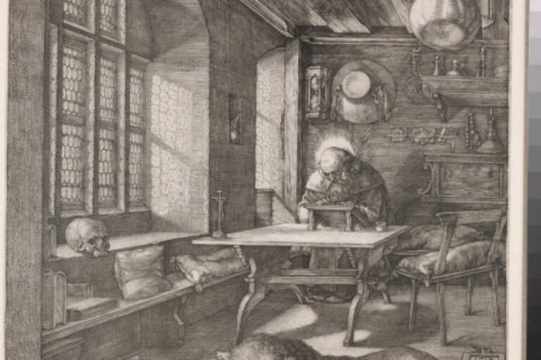 SAINT JEROME IN HIS STUDY