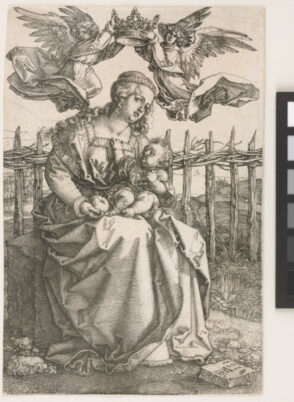 The Virgin Crowned by Two Angels