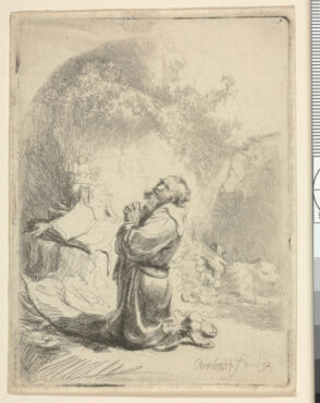 Saint Jerome Praying: Arched