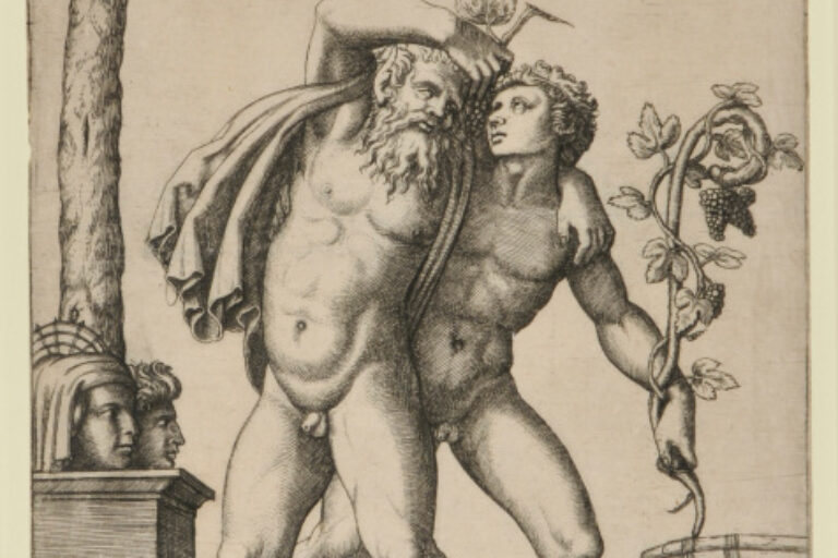 OLD AND YOUNG BACCHANTES