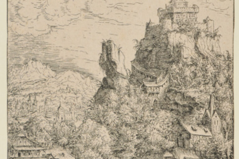 LANDSCAPE WITH A CASTLE