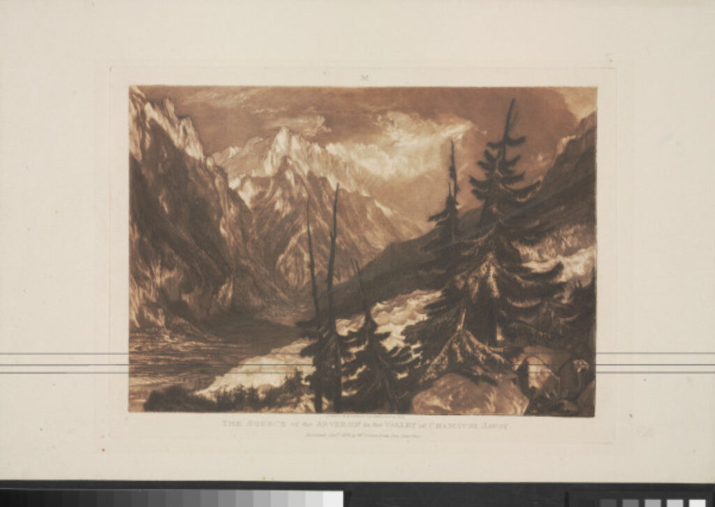 The Source of the Arveron in the Valley of Chamouni Savoy - Image 1