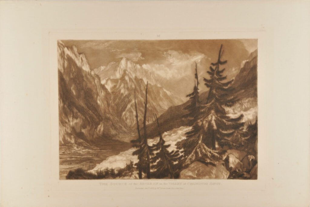 The Source of the Arveron in the Valley of Chamouni Savoy - Image 2