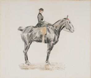 Seated Equestrian Figure