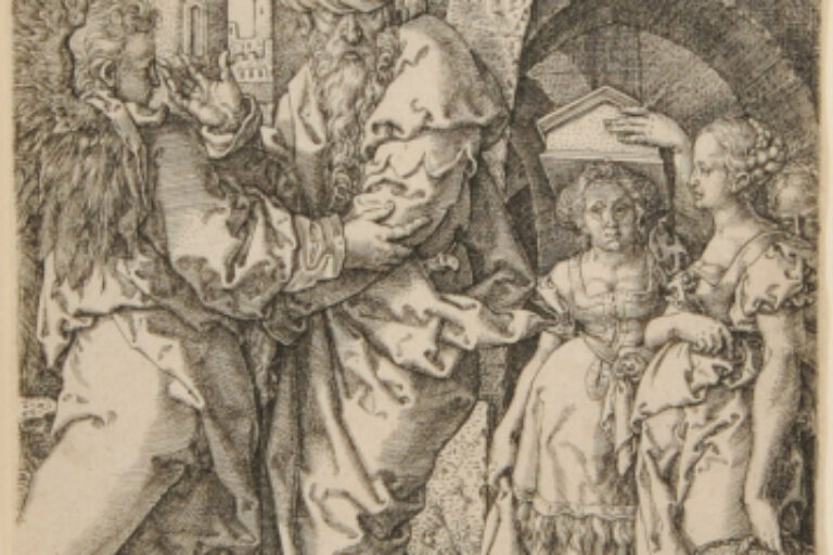 LOT LEAVES SODOM WITH HIS FAMILY