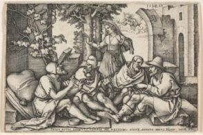 Job Conversing with His Friends