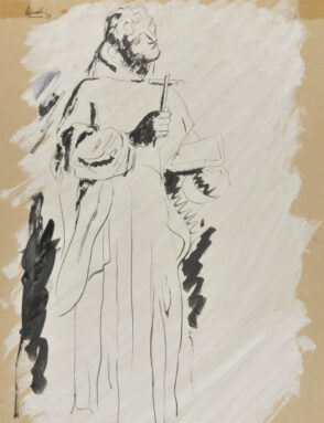 Friar with Crucifix