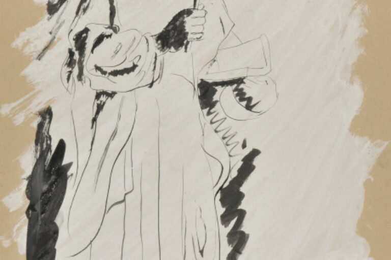 Friar with Crucifix