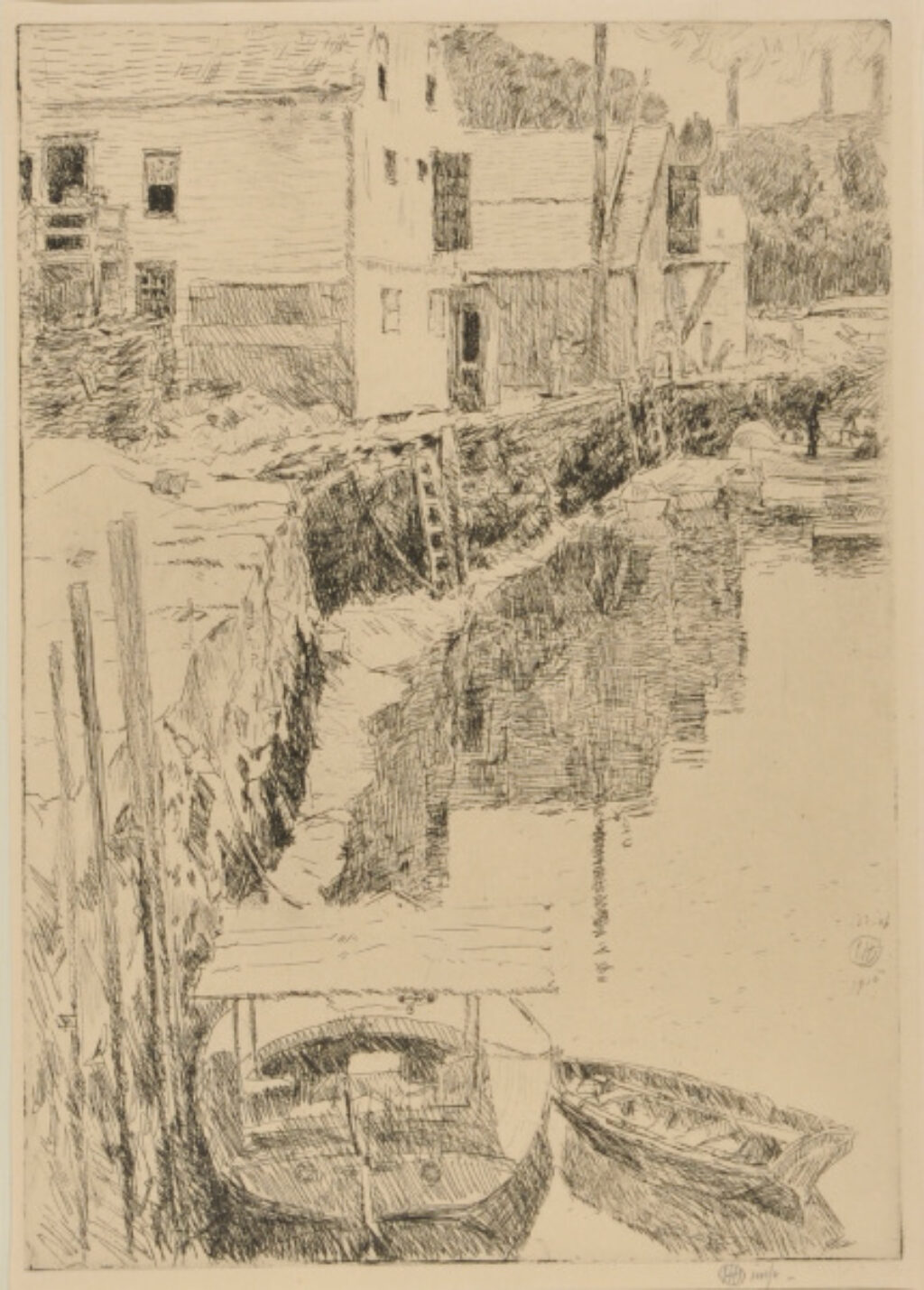 Cos Cob Dock (Kerr Eby’s Studio) - Image 2