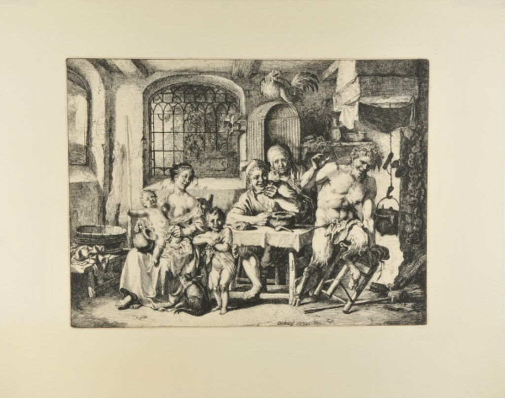 Le satyr chez les Paysans