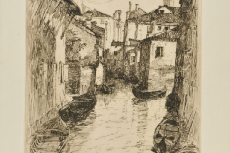 A Canal in Venice