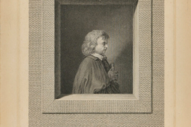 PORTRAIT OF A YOUNG BOY IN PROFILE, TO RIGHT