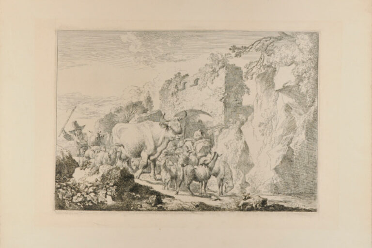 Landscape with Figures and Animals