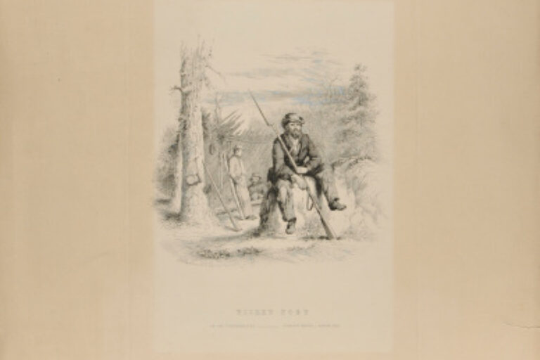 PICKET POST/OF THE CONFEDERATES - DIASCUND BRIDGE - MARCH 8, 1863