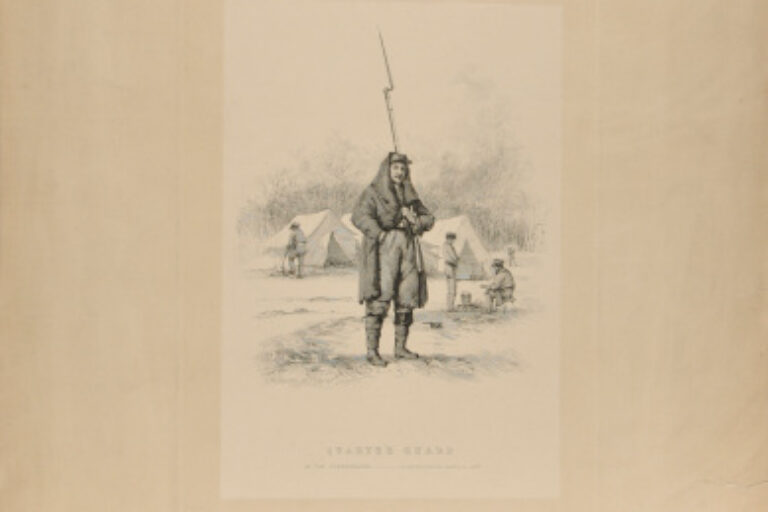 Quarter Guard/of the Confederates – Diascund Bridge – March 10, 1863