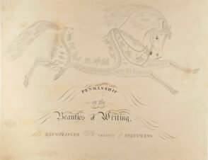 Penmanship or the Beauties of Writing Exemplified in a Variety of Specimens