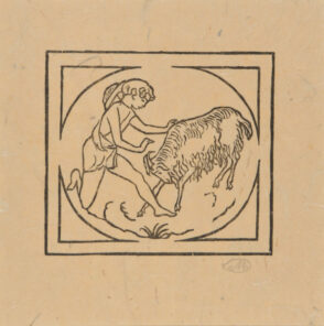 Tityrus and His Buck (Tityre et Son Bouc)