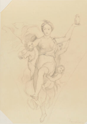 Sketch after Raphael: ‘Famesina’