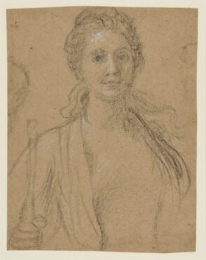 Bust Length Study of a Woman