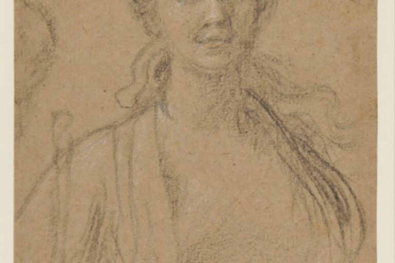 Bust Length Study of a Woman