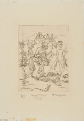 Belair Market, Baltimore, No. III.