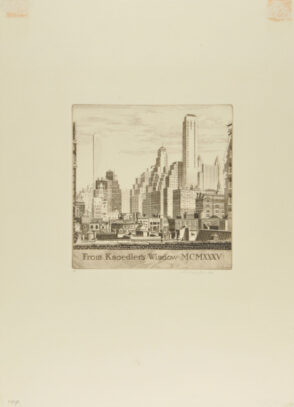 From Knoedler’s Window