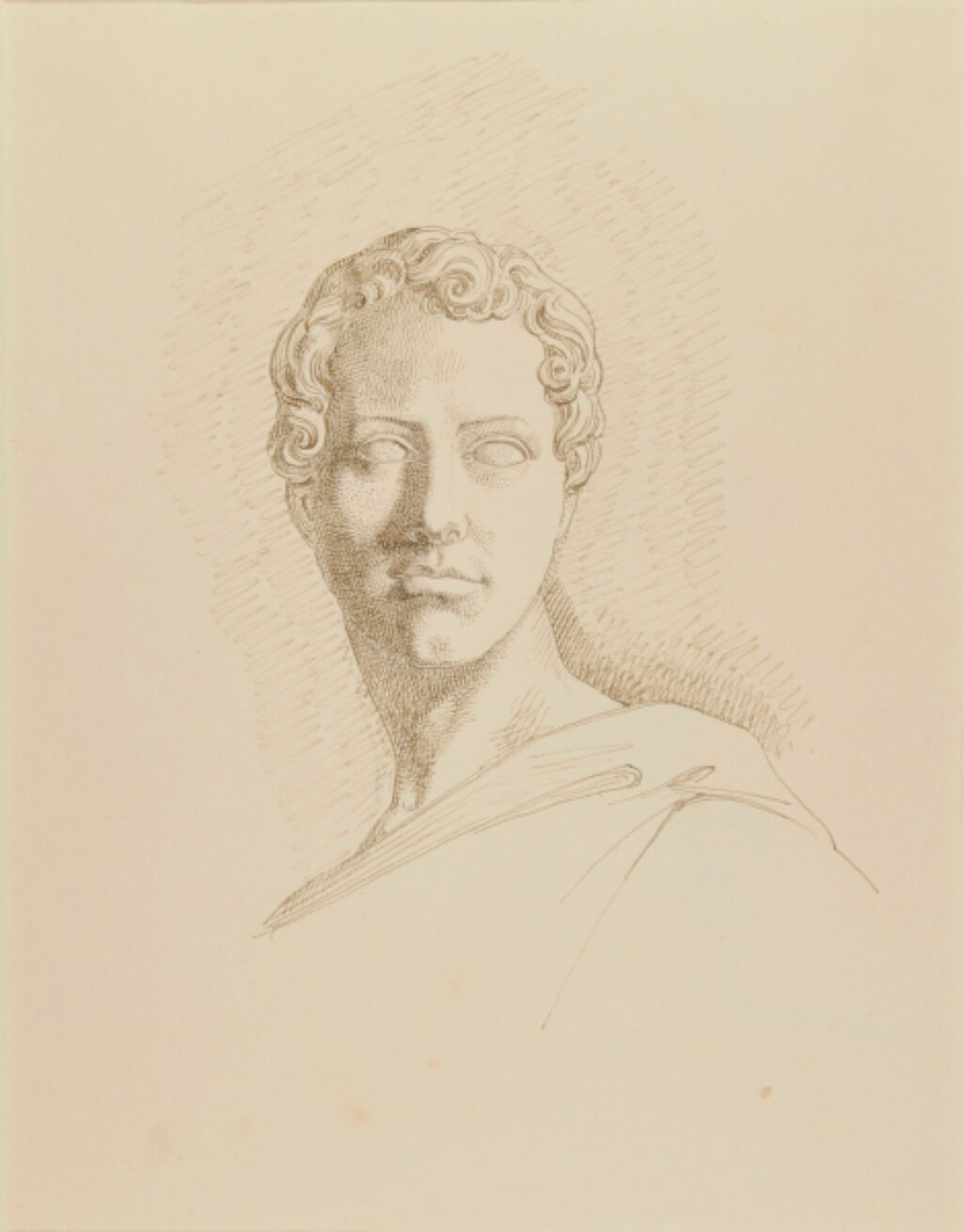 Sculptured Classical Head