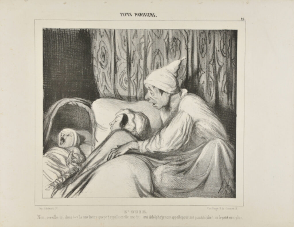 Sense of Hearing. Wake up Nini!…. I have been calling her for more than an hour, and she always replies: yes Adolphe. But neither the child’s name nor mine is Adolphe!