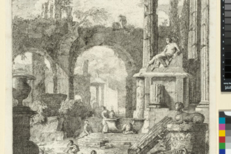 IMAGINARY LANDSCAPE WITH RUINS