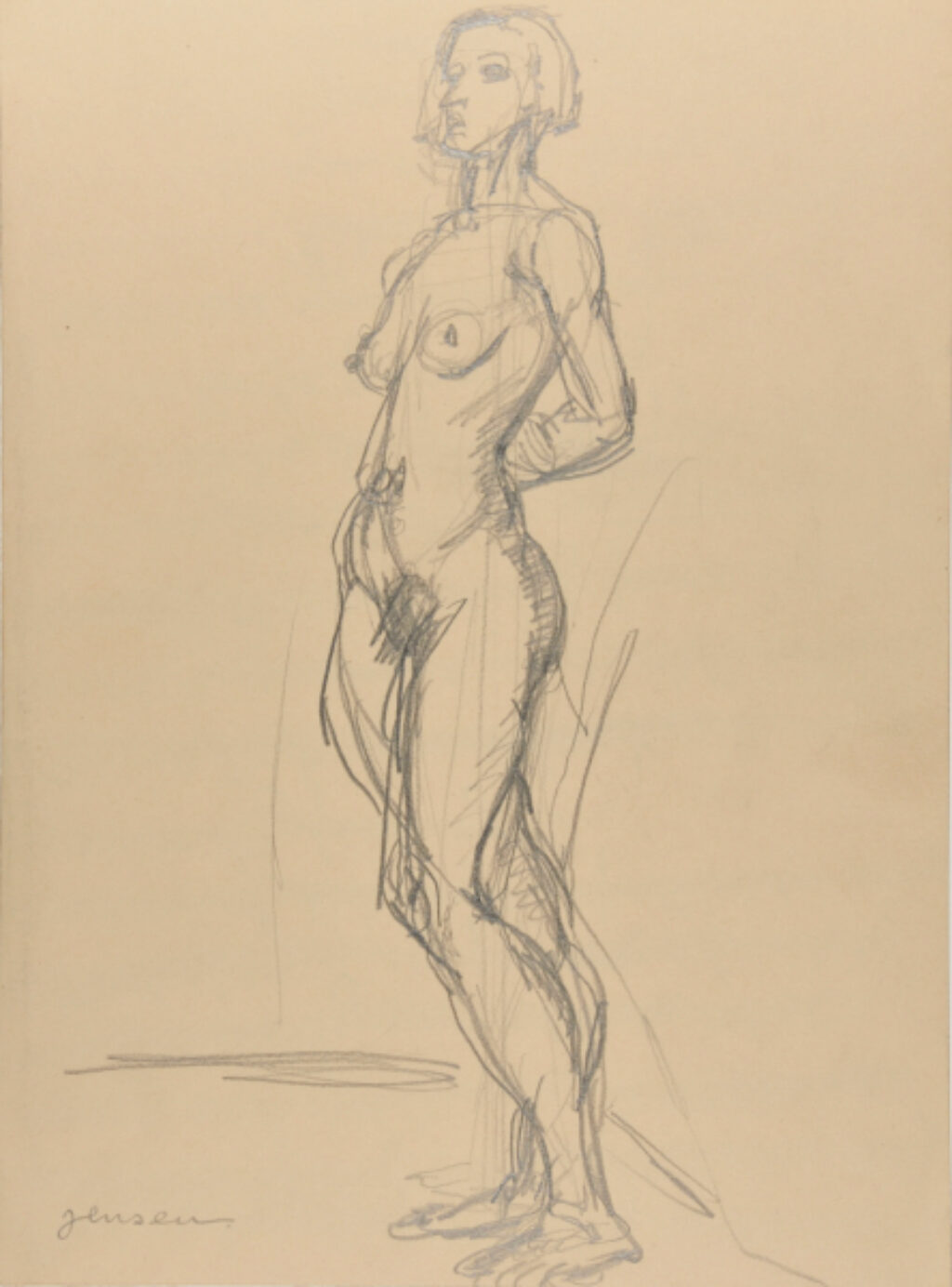 Standing Nude