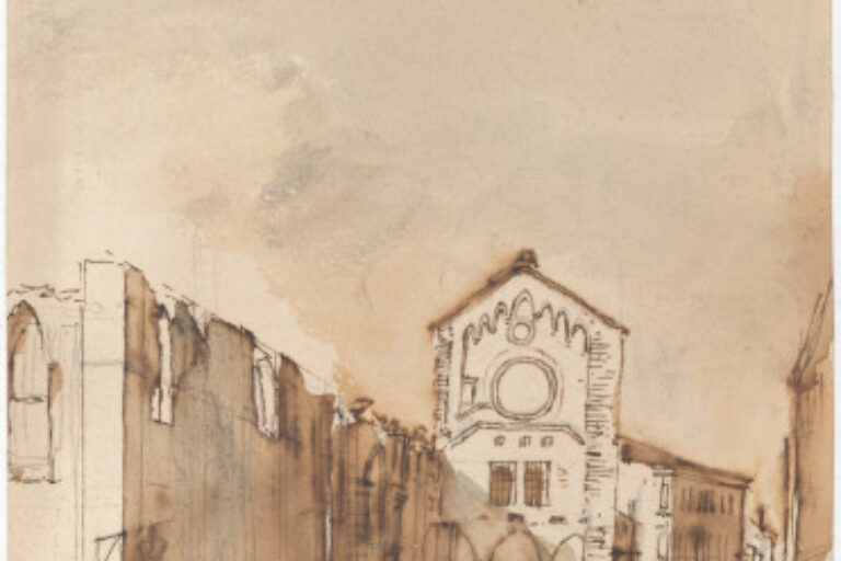CHURCH, PARTLY IN RUINS