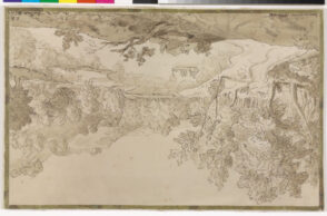 Landscape with a Boat on a Lake