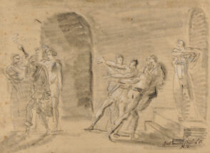 Roman Execution Scene